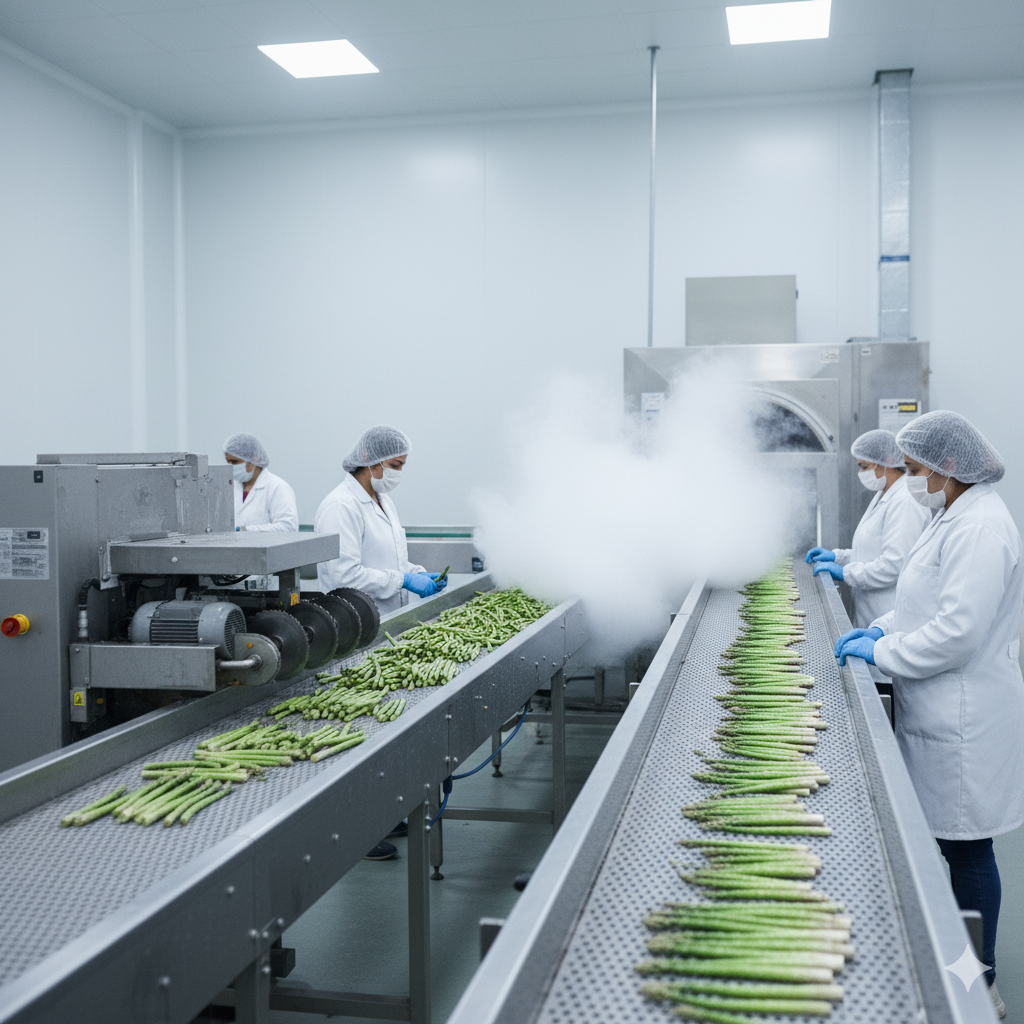 Proceso de congelado